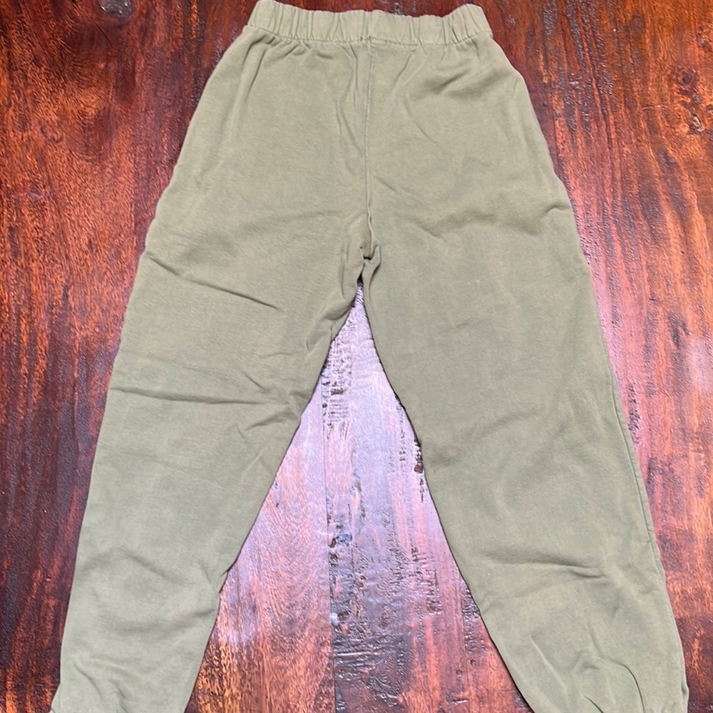 Light Green Brandy Melville Sweatpants One Size